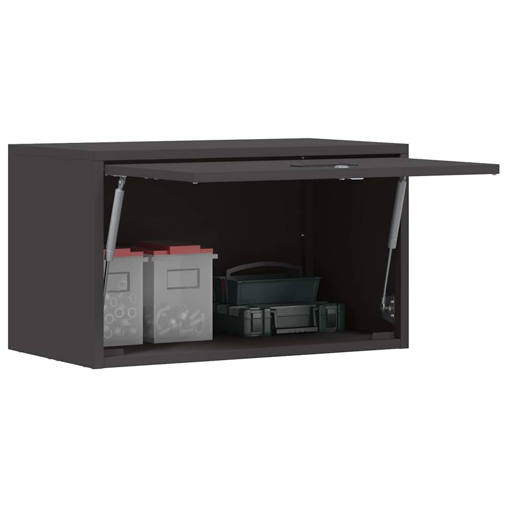 Armoire murale pour garage Noir 60 x 33 x 35 cm - XIOS
