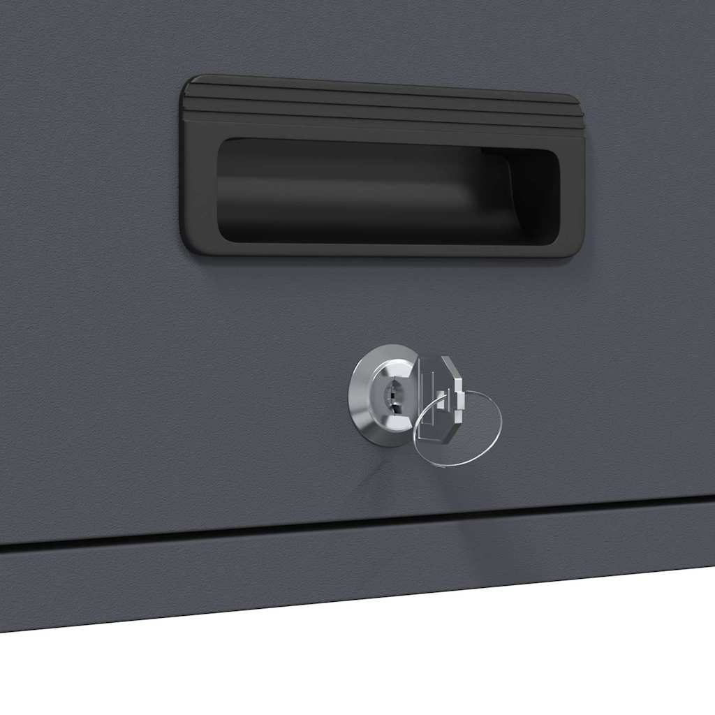 Armoire murale pour garage Anthracite 60 x 33 x 35 cm - XIOS