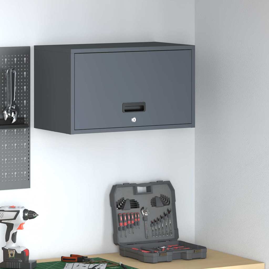 Armoire murale pour garage Anthracite 60 x 33 x 35 cm - XIOS