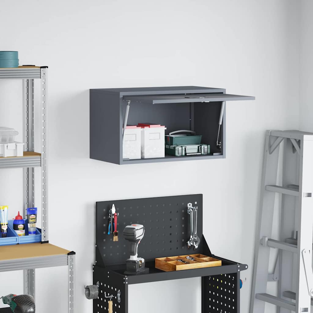 Armoire murale pour garage Anthracite 60 x 33 x 35 cm - XIOS