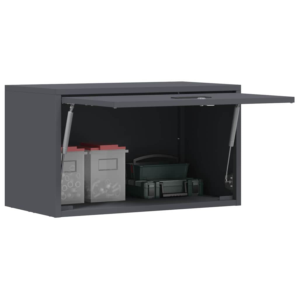 Armoire murale pour garage Anthracite 60 x 33 x 35 cm - XIOS