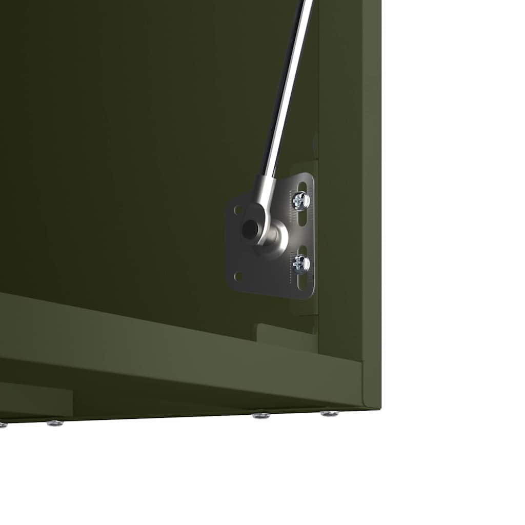 Armoire murale pour garage Vert olive 60 x 33 x 35 cm - XIOS