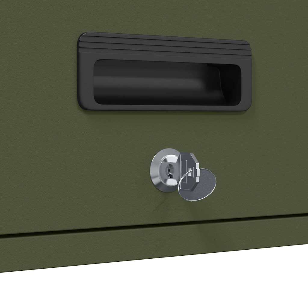 Armoire murale pour garage Vert olive 60 x 33 x 35 cm - XIOS