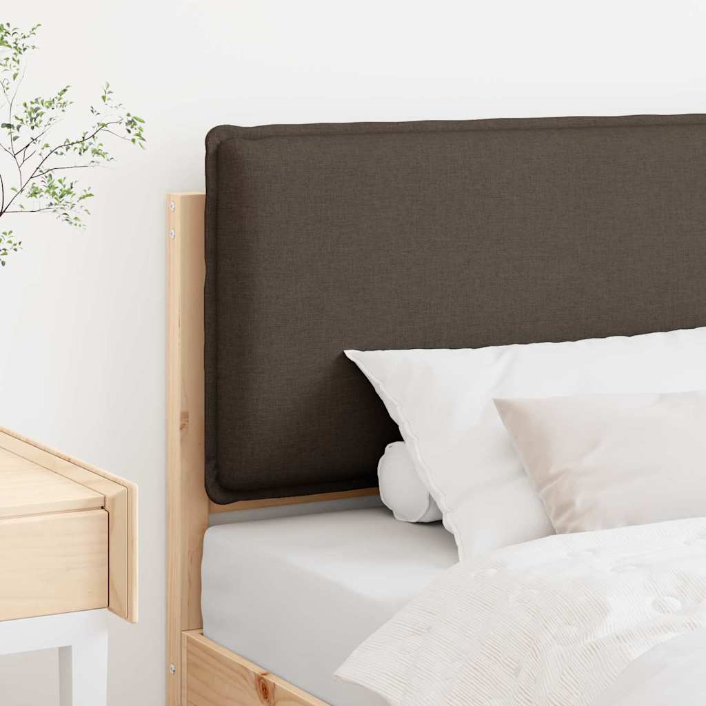 Tête de lit capitonnée Gris Naturel et Clair 100 cm Pin massif - XIOS
