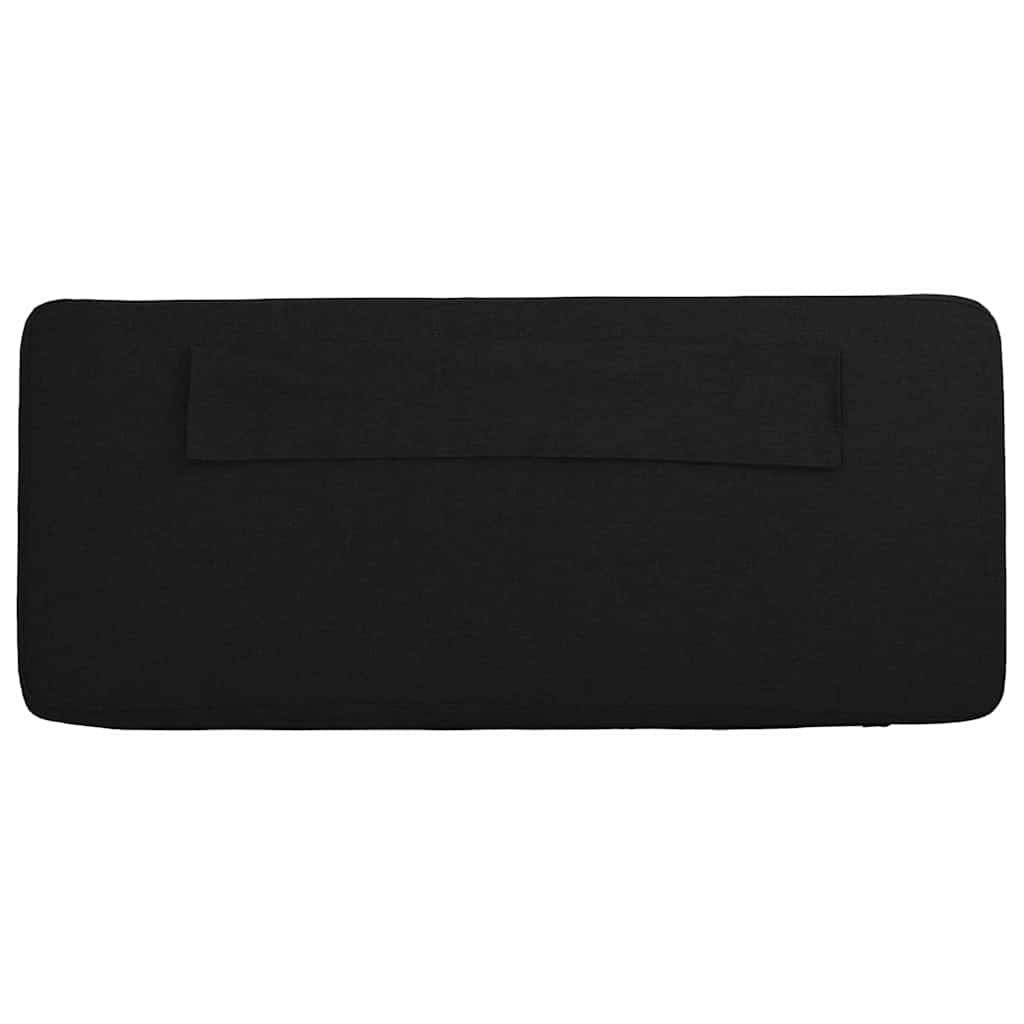 Tête de lit capitonnée Marron et Noir 135 cm Pin massif - XIOS
