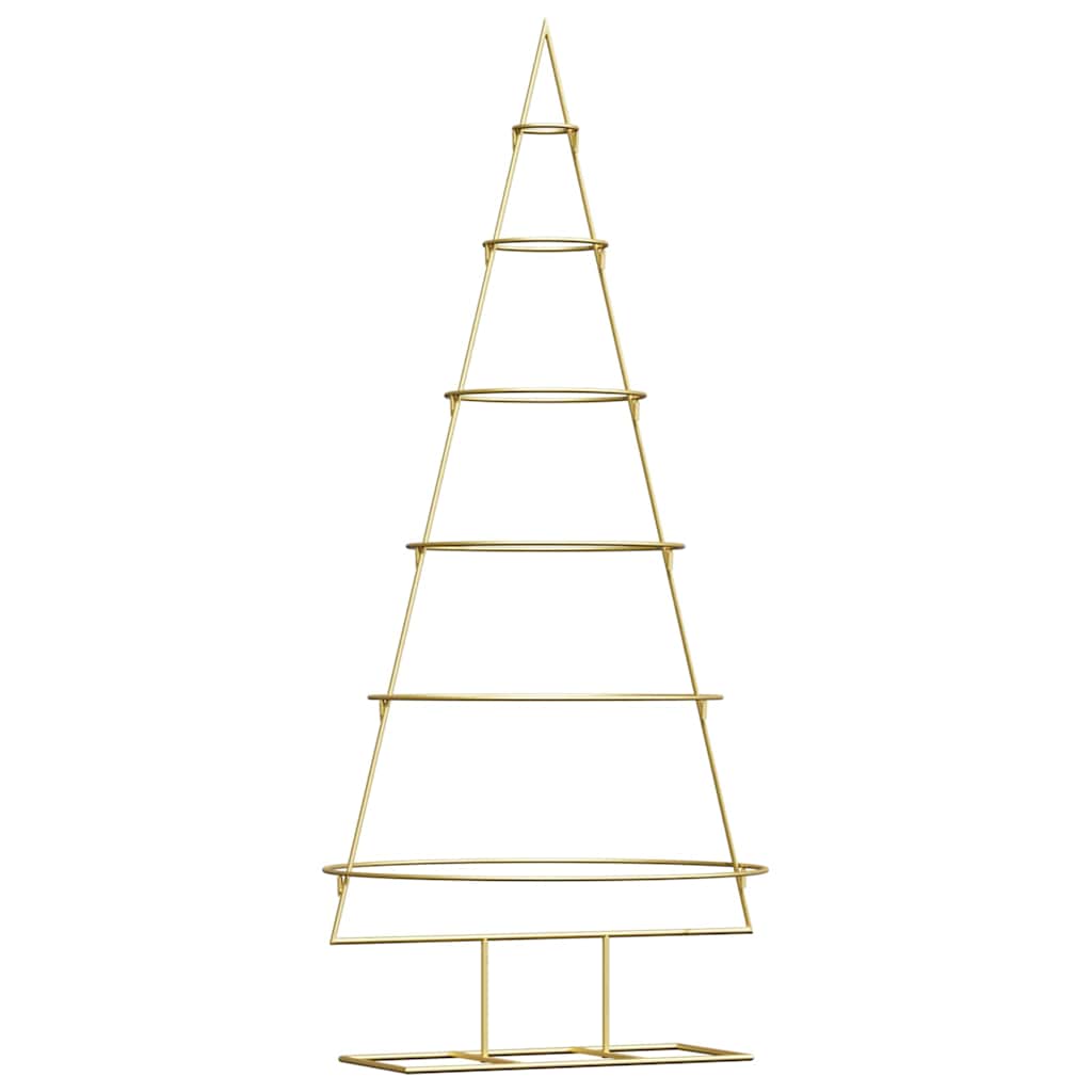 Arbre de Noël en métal Doré 150 cm Acier peint par poudre - XIOS