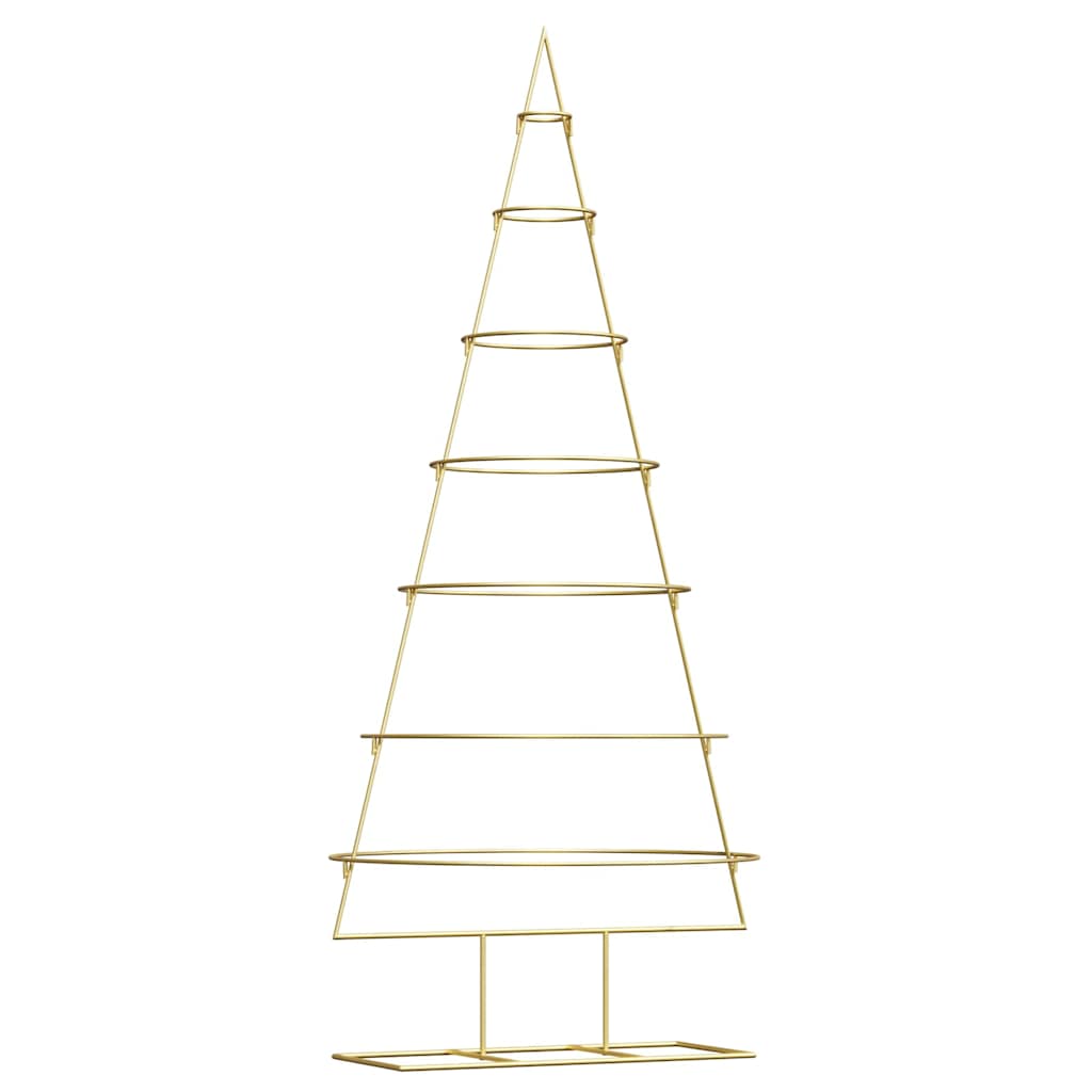 Arbre de Noël en métal Doré 180 cm Acier peint par poudre - XIOS