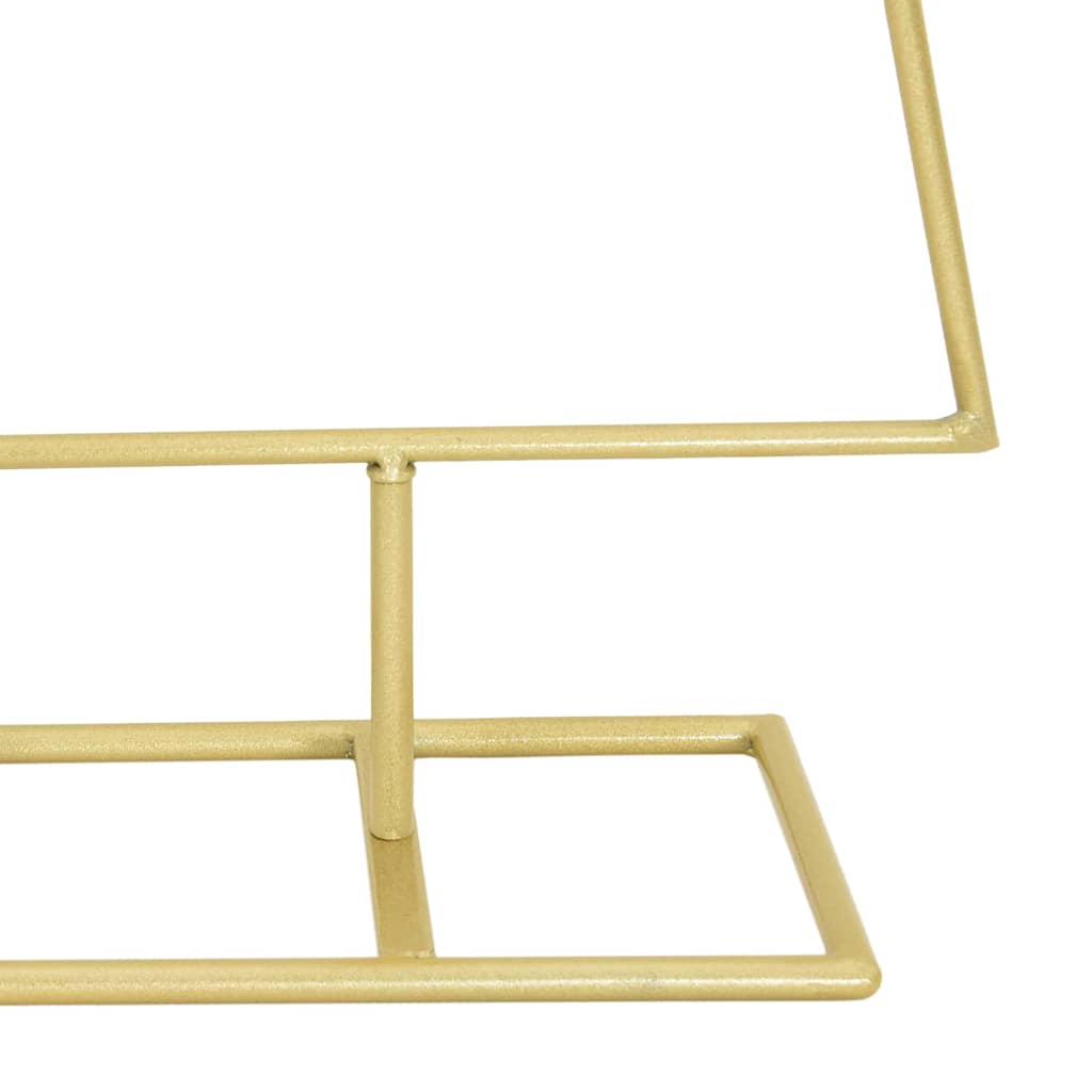 Arbre de Noël en métal Doré 90 cm Acier peint par poudre - XIOS