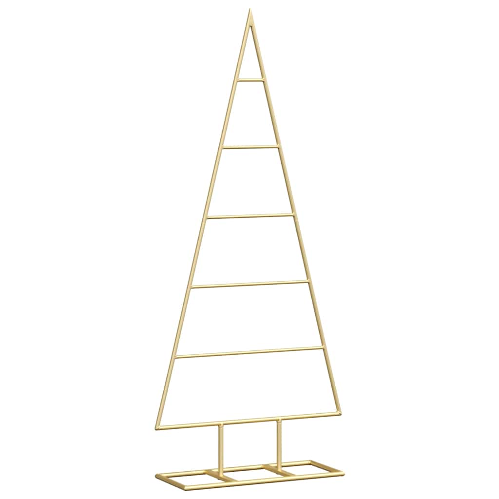 Arbre de Noël en métal Doré 90 cm Acier peint par poudre - XIOS