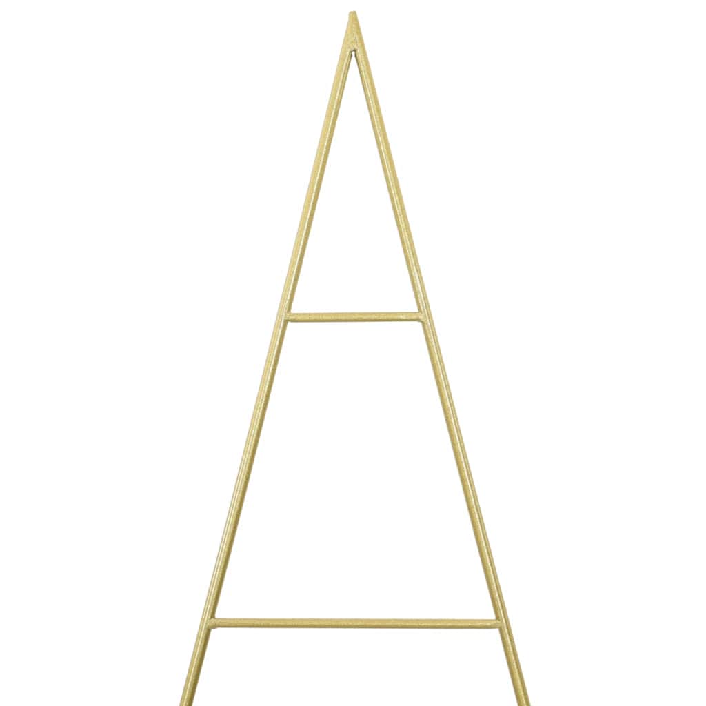 Arbre de Noël en métal Doré 180 cm Acier peint par poudre - XIOS