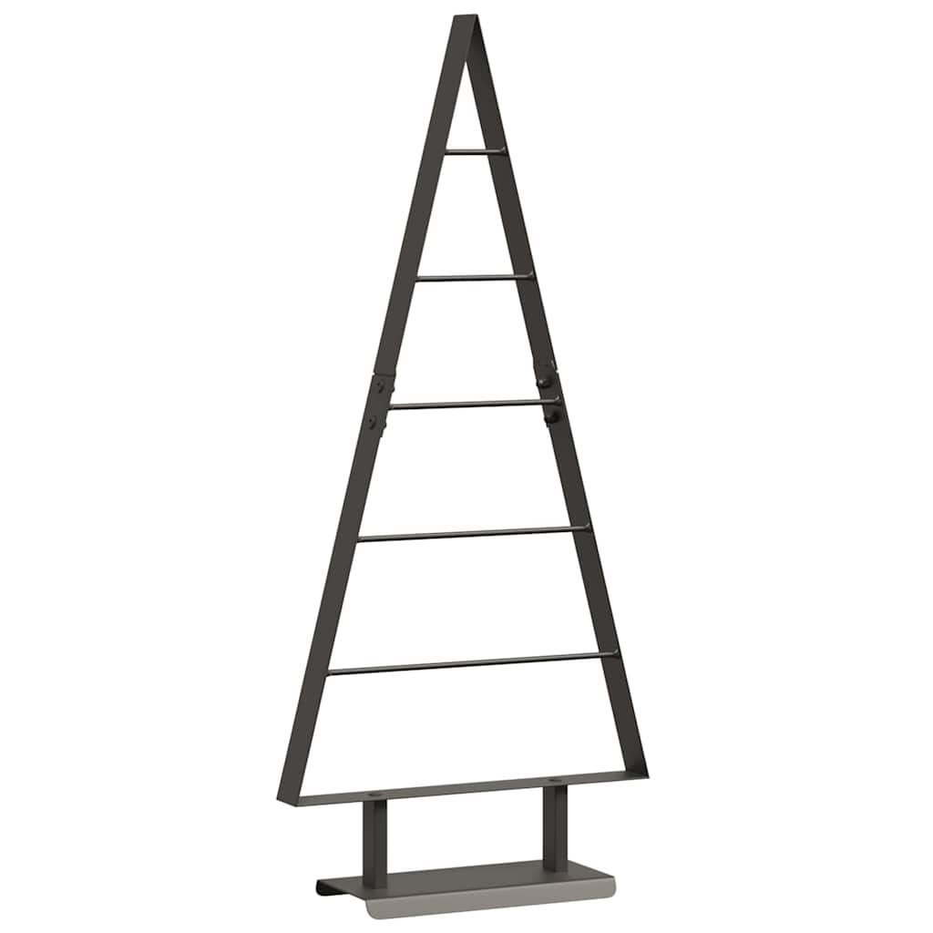 Arbre de Noël en métal avec support Noir 90 cm Acier - XIOS