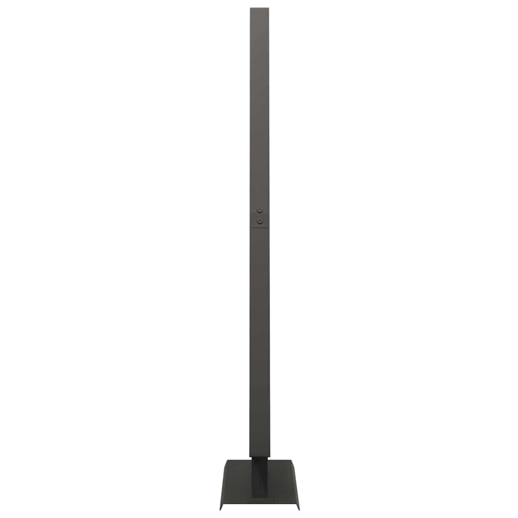 Arbre de Noël en métal avec support Noir 125,5 cm Acier - XIOS