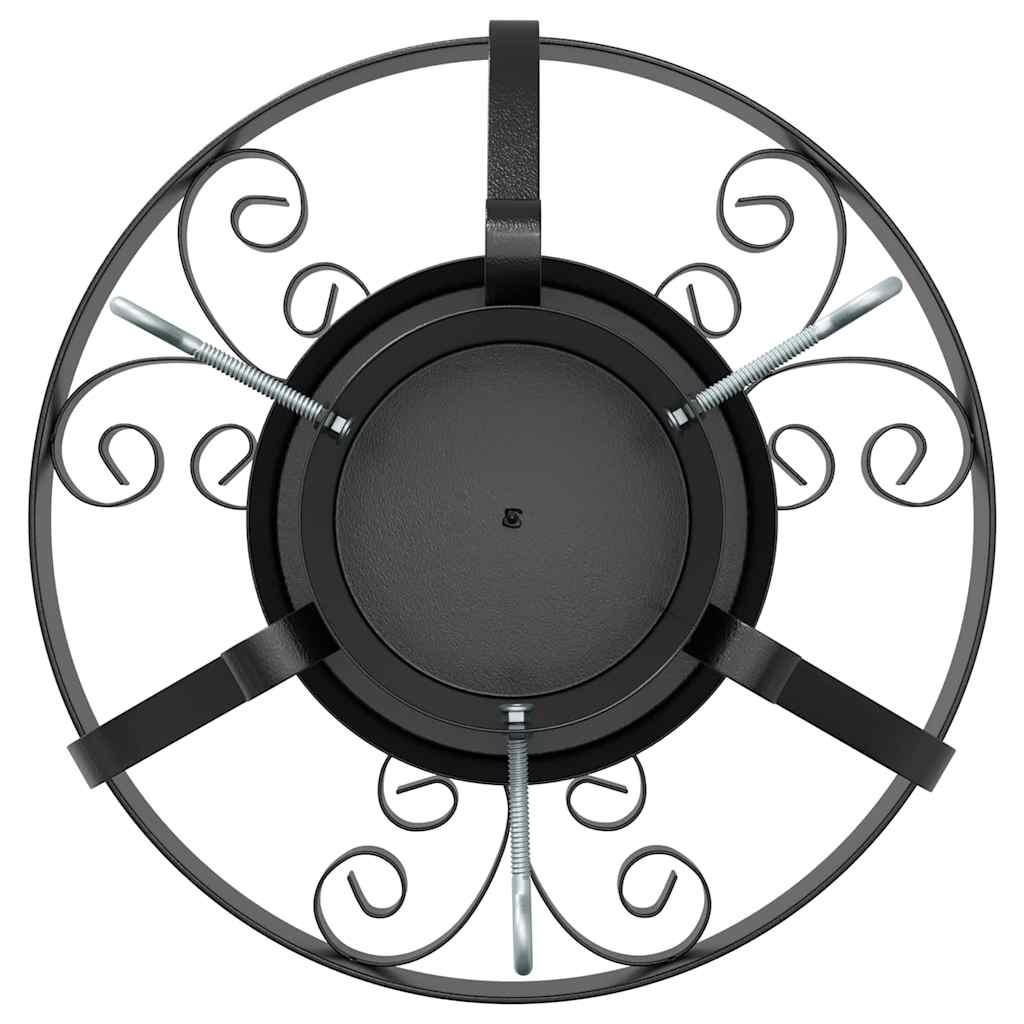 Pied de Sapin de Noël Noir 40 x 40 x 21 cm Acier - XIOS