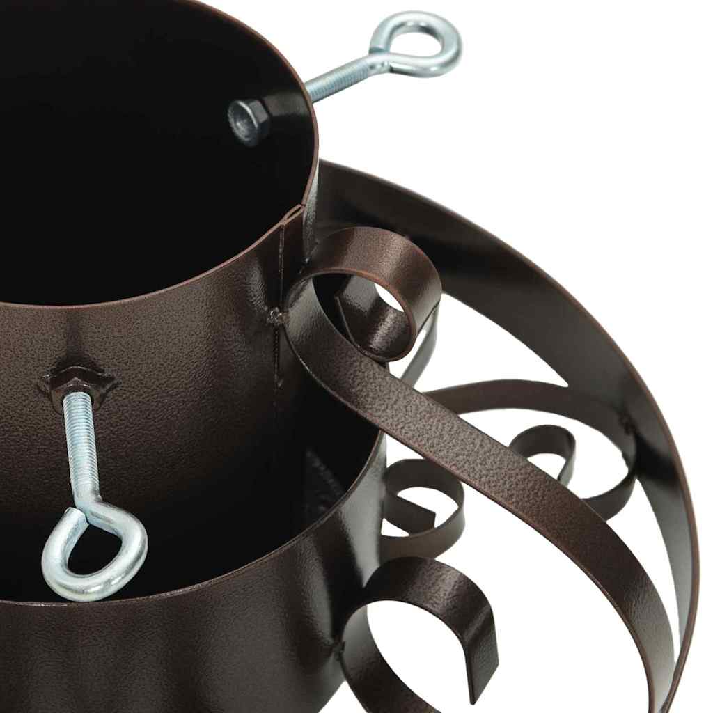 Pied de Sapin de Noël Cuivre antique 40 x 40 x 20.5 cm Acier - XIOS