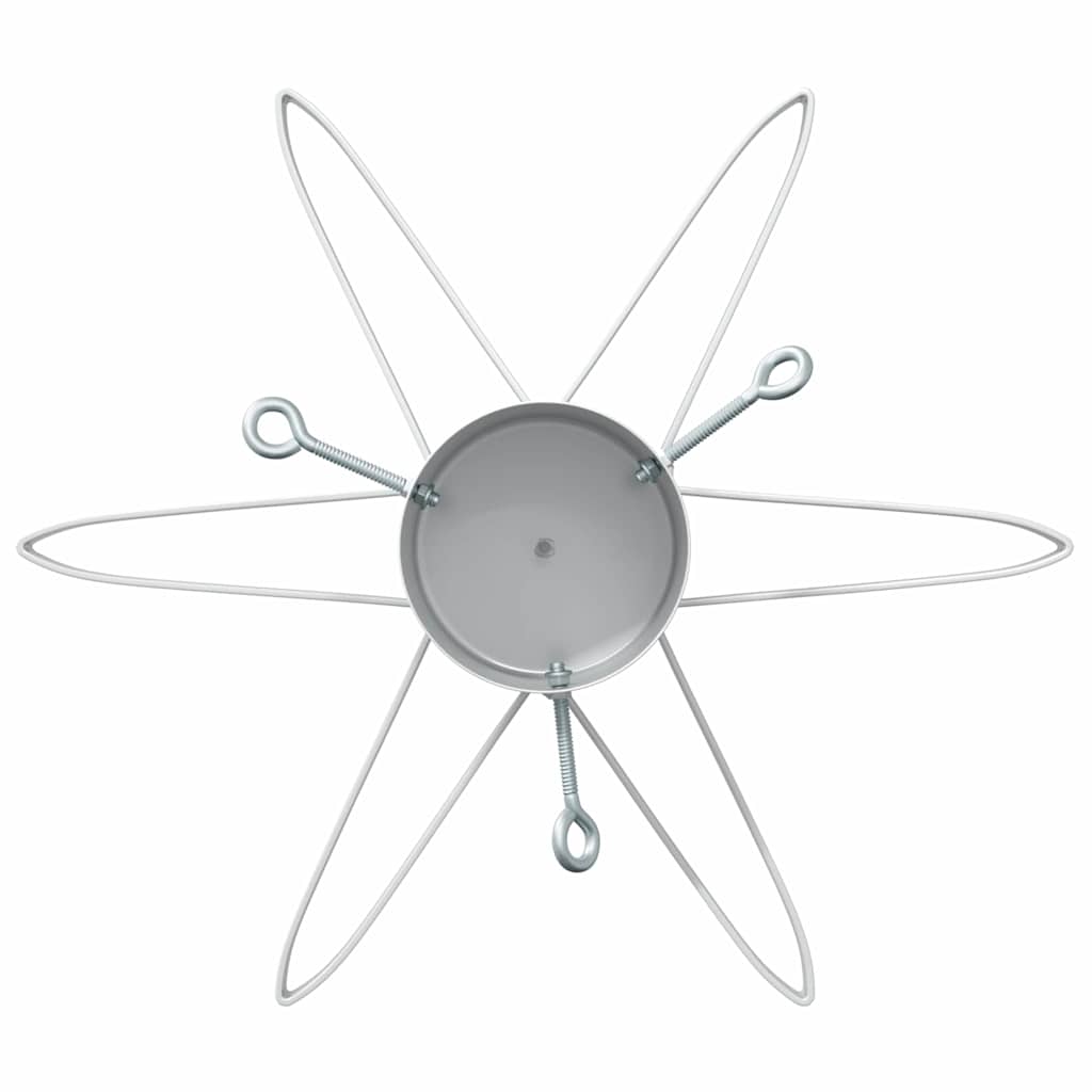 Pied de Sapin de Noël 1.73 Blanc 49 x 49 x 15,5 cm Acier - XIOS