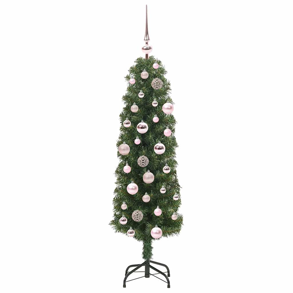 Sapin de Noël artificiel Vert 120 cm PVC et acier et plastique - XIOS