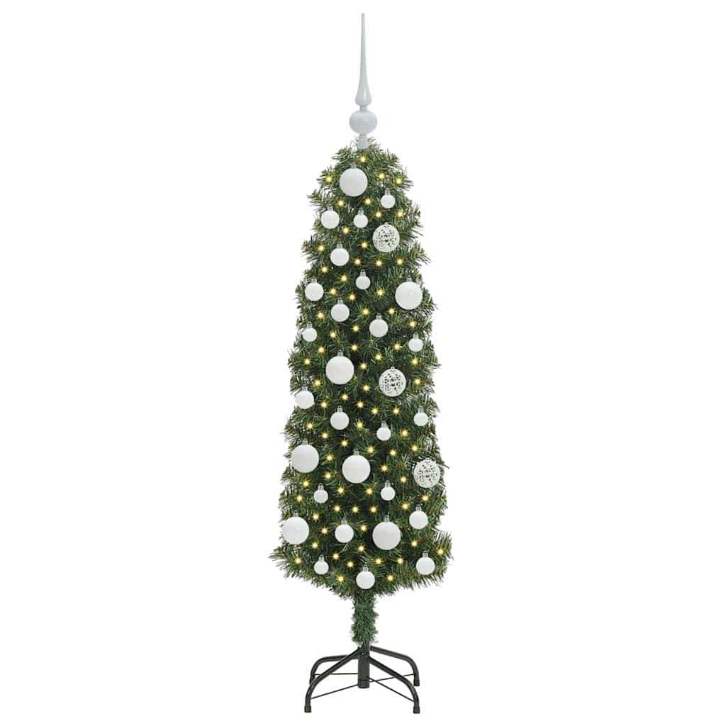 Sapin de Noël artificiel Vert 120 cm PVC et acier et plastique - XIOS