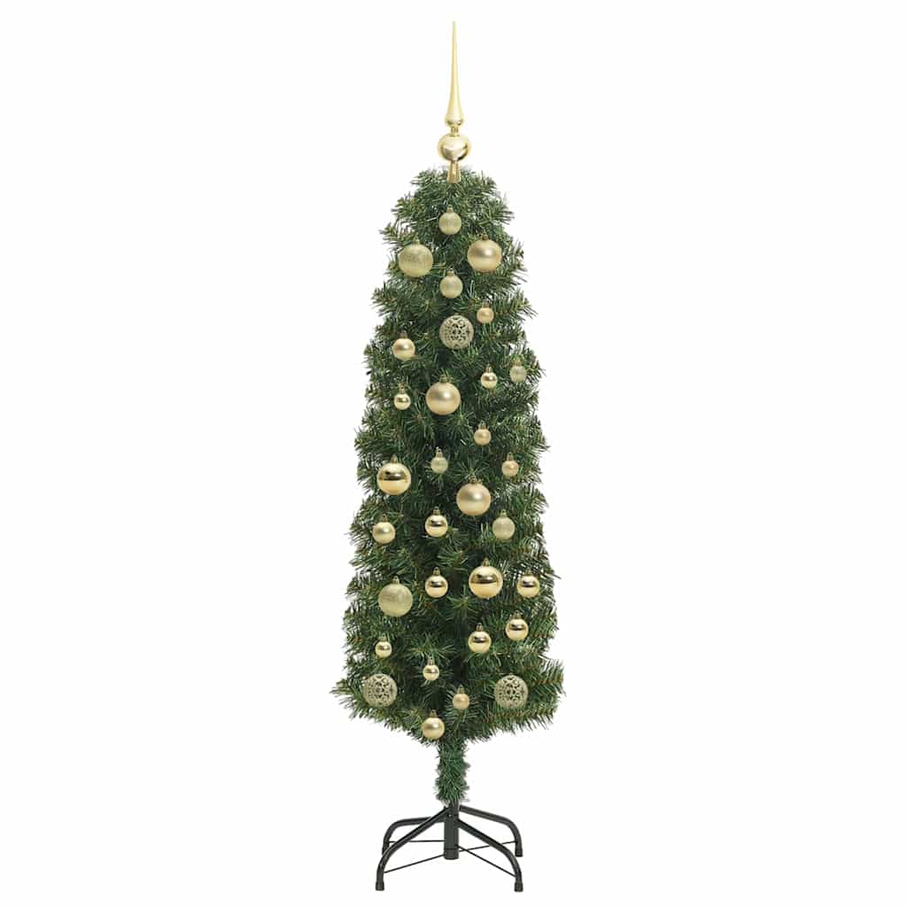Sapin de Noël artificiel Vert 120 cm PVC et acier et plastique - XIOS
