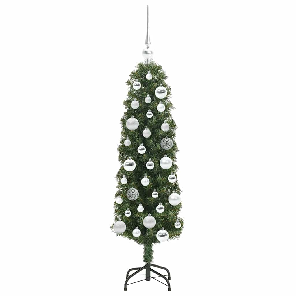 Sapin de Noël artificiel Vert 120 cm PVC et acier et plastique - XIOS