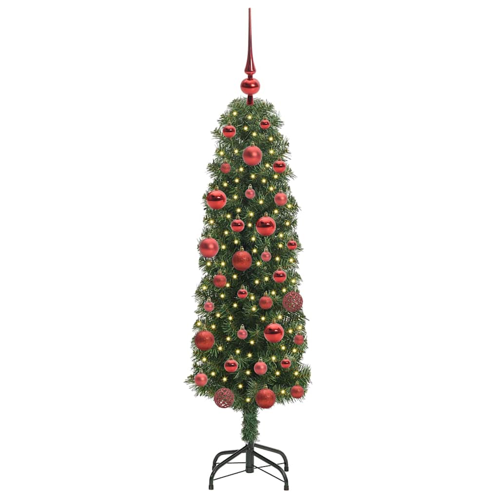 Sapin de Noël artificiel Vert 150 cm PVC et acier et plastique - XIOS