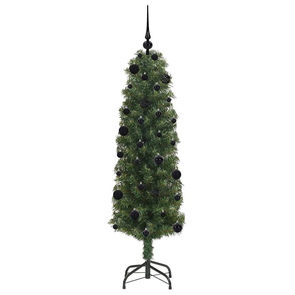 Sapin de Noël artificiel Vert 150 cm PVC et acier et plastique - XIOS