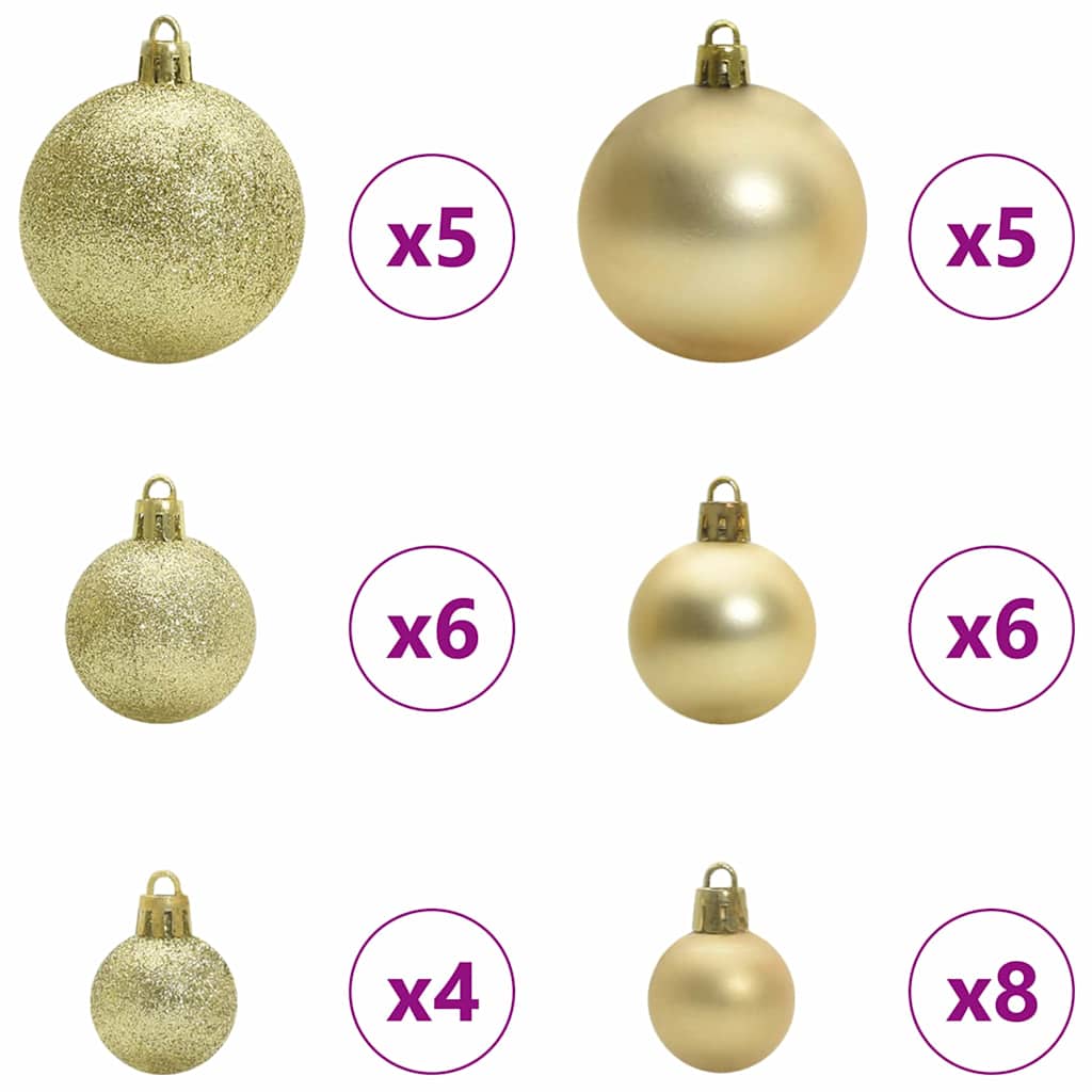 Sapin de Noël artificiel Vert 150 cm PVC et acier et plastique - XIOS
