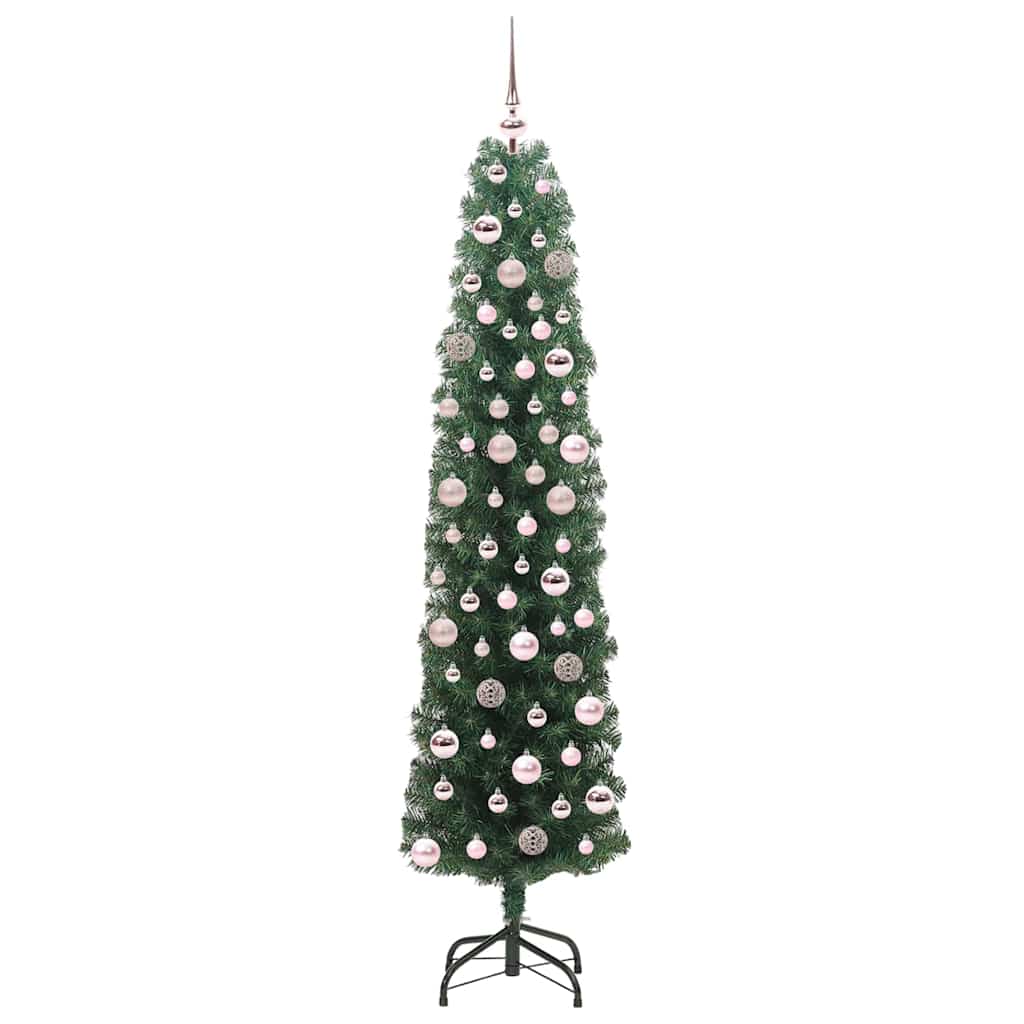 Sapin de Noël artificiel Vert 180 cm PVC et acier et plastique - XIOS