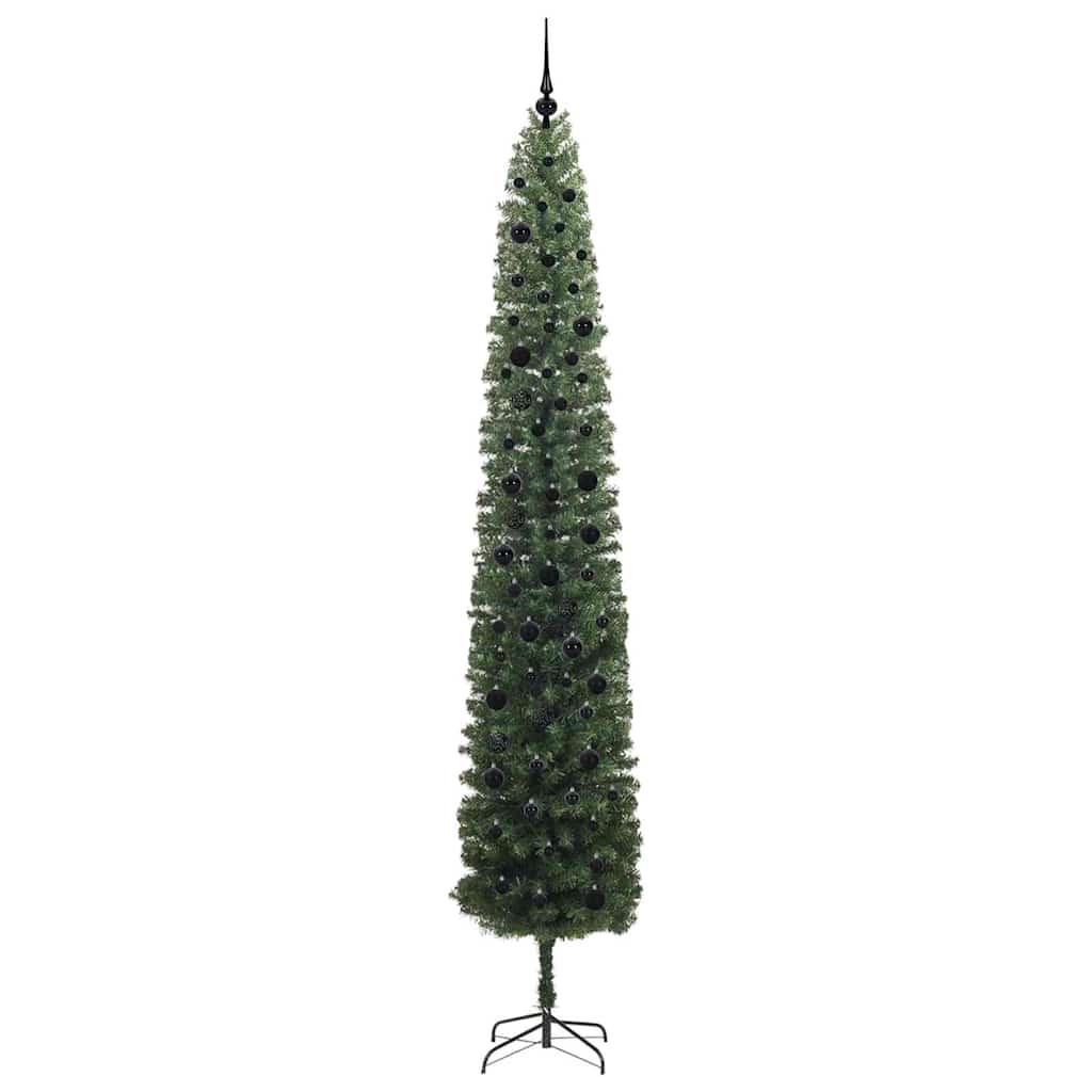 Sapin de Noël artificiel Vert 270 cm PVC et acier et plastique - XIOS