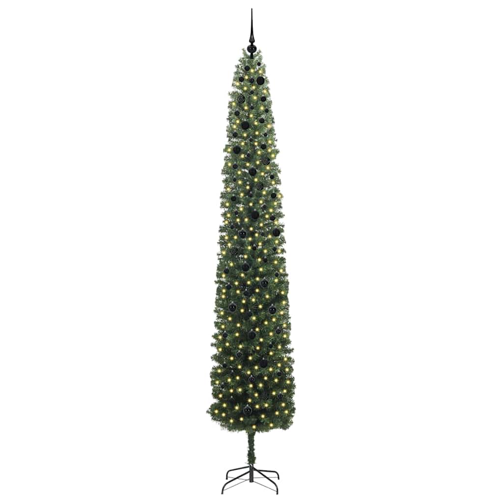 Sapin de Noël artificiel Vert 300 cm PVC et acier et plastique - XIOS