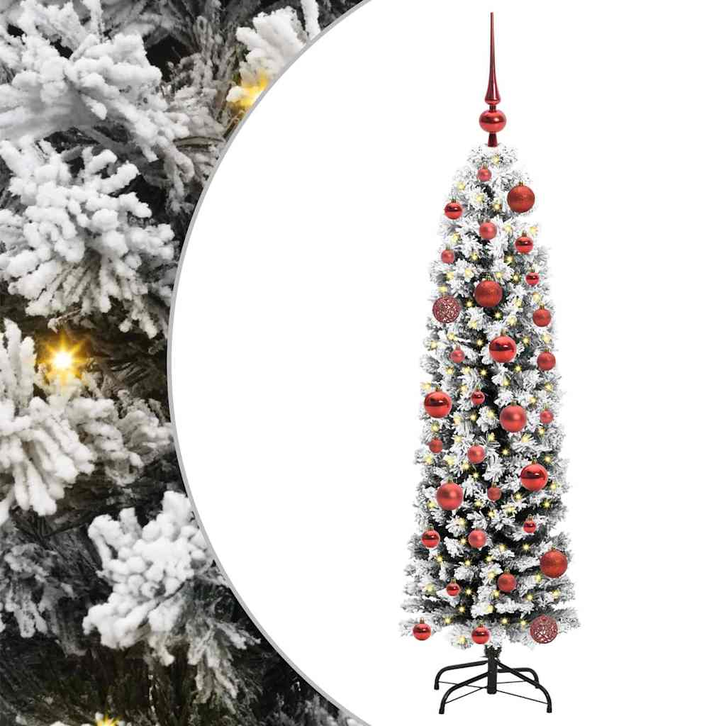 Sapin de Noël artificiel Vert 120 cm PVC et acier et plastique - XIOS