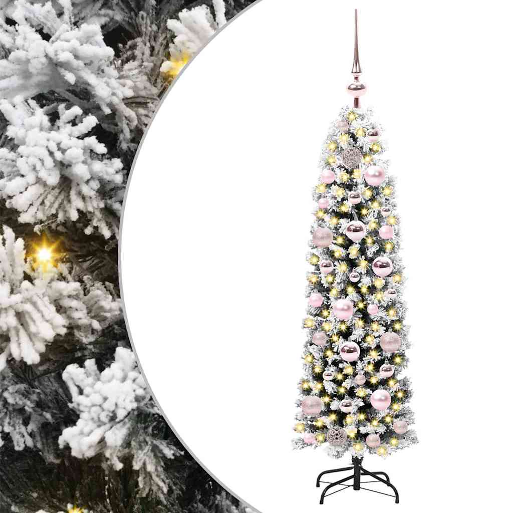 Sapin de Noël artificiel Vert 120 cm PVC et acier et plastique - XIOS