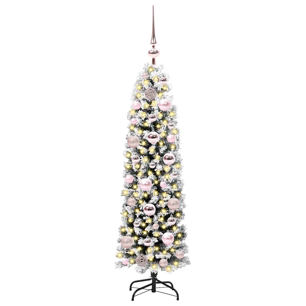 Sapin de Noël artificiel Vert 120 cm PVC et acier et plastique - XIOS