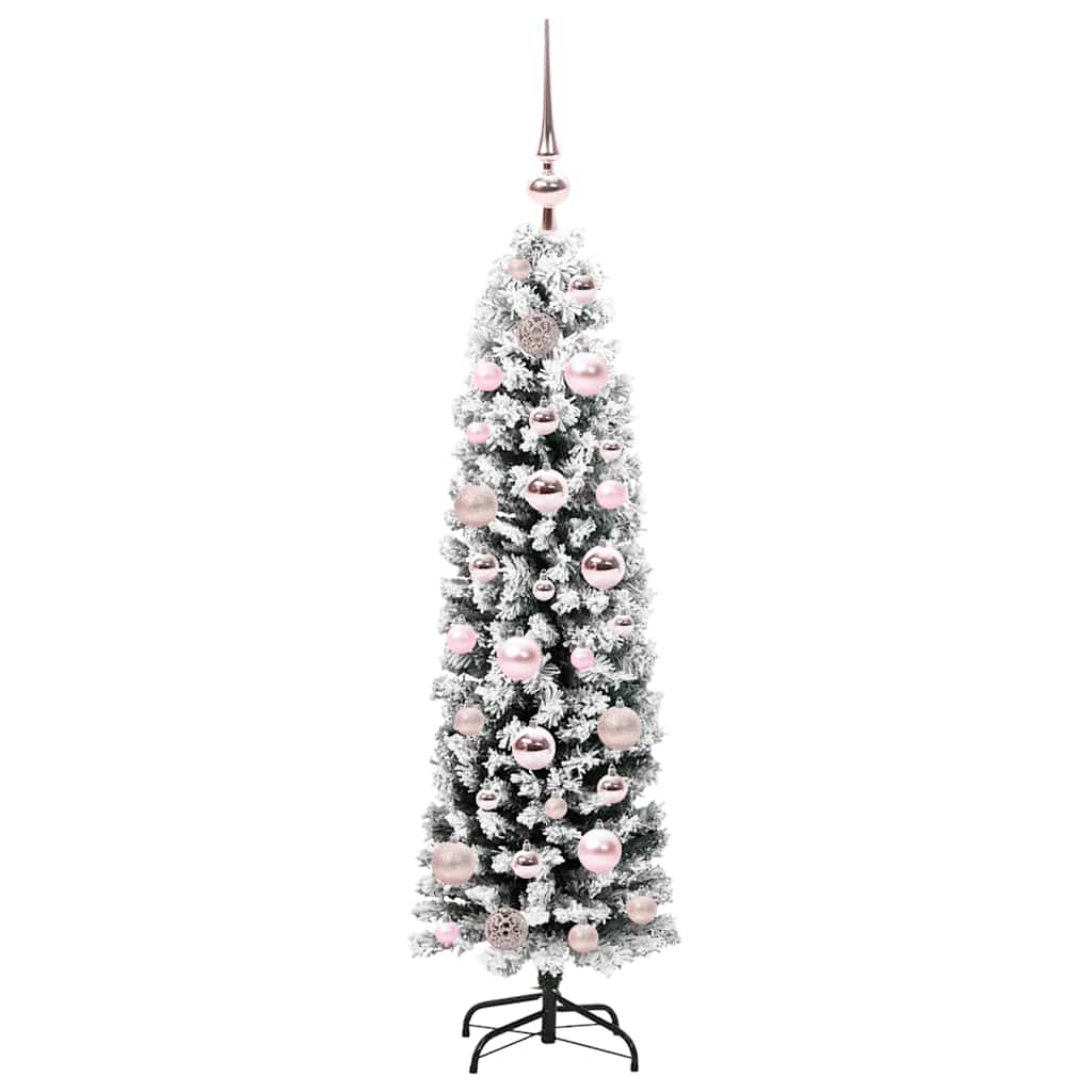 Sapin de Noël artificiel Vert 120 cm PVC et acier et plastique - XIOS