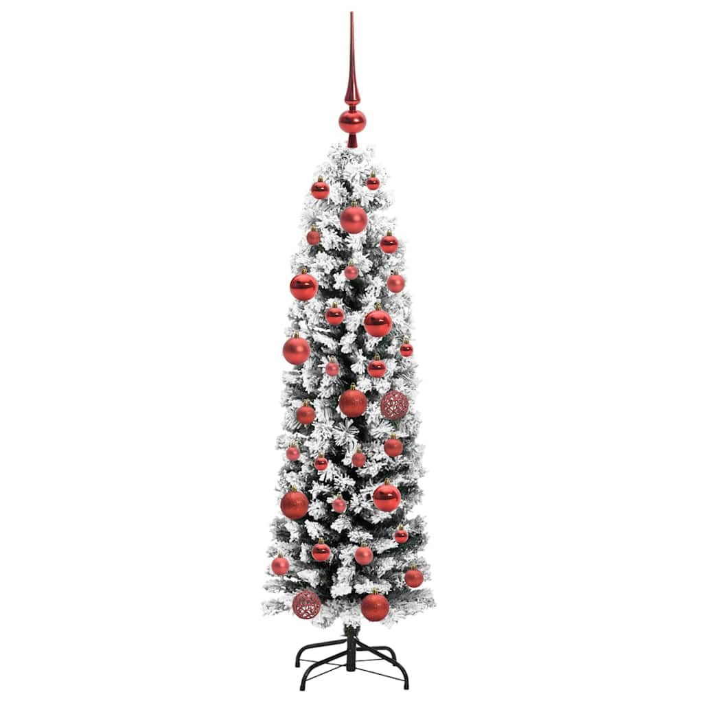 Sapin de Noël artificiel Vert 150 cm PVC et acier et plastique - XIOS
