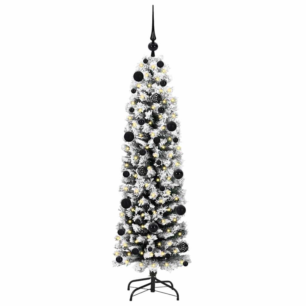 Sapin de Noël artificiel Vert 150 cm PVC et acier et plastique - XIOS