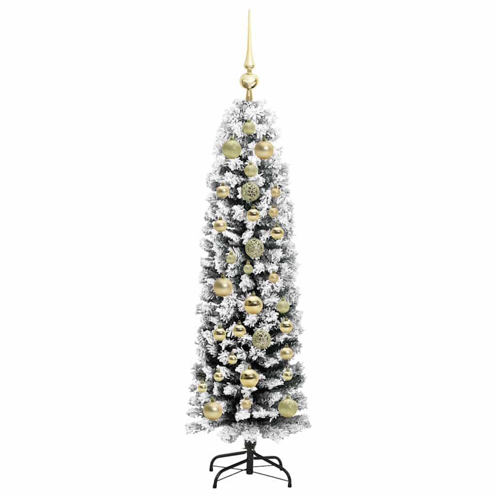 Sapin de Noël artificiel Vert 150 cm PVC et acier et plastique - XIOS