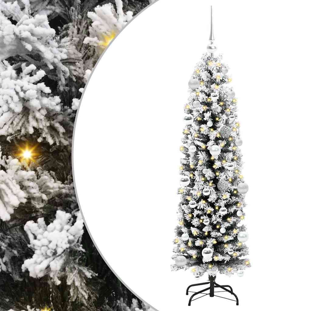 Sapin de Noël artificiel Vert 150 cm PVC et acier et plastique - XIOS