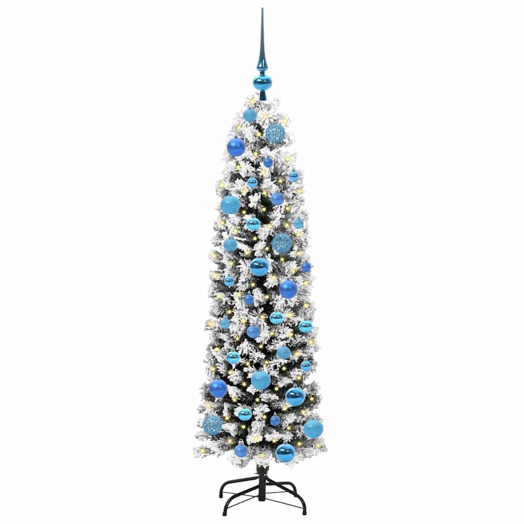 Sapin de Noël artificiel Vert 150 cm PVC et acier et plastique - XIOS