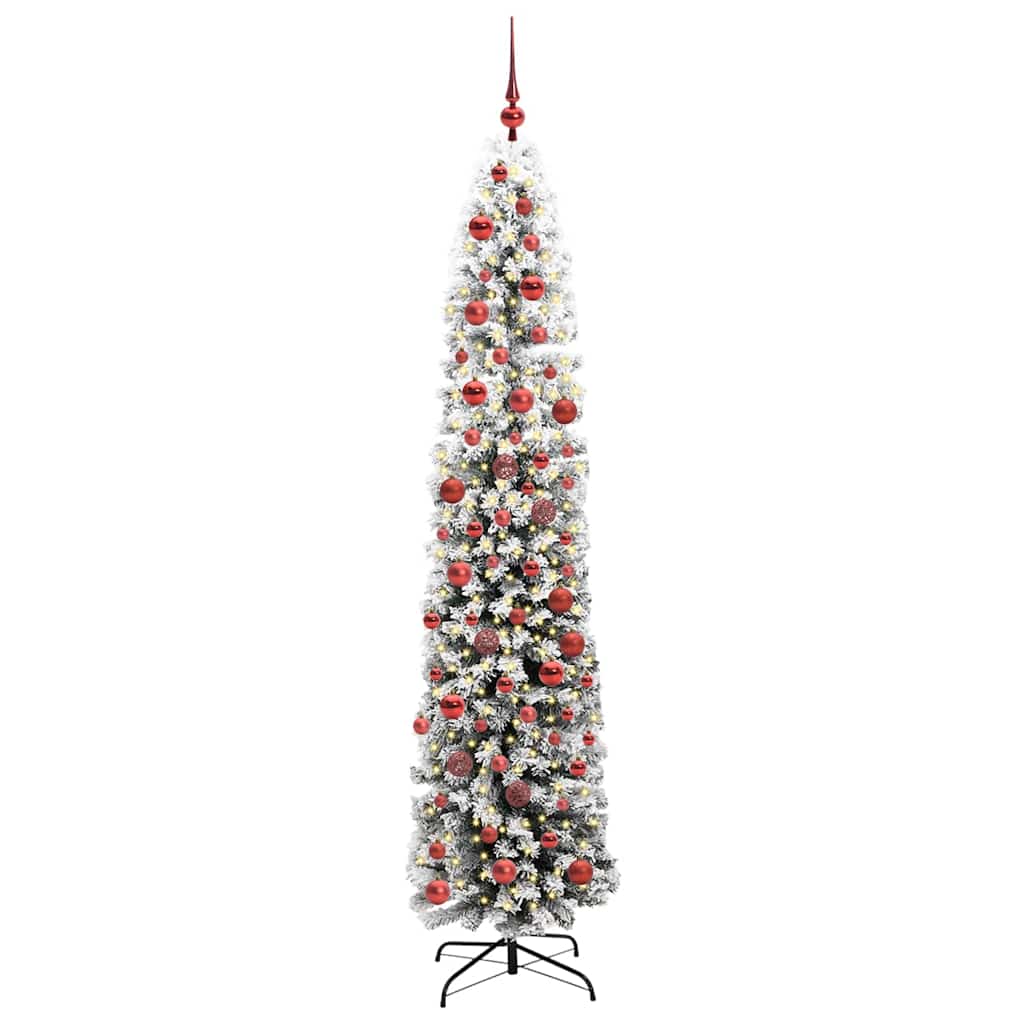 Sapin de Noël artificiel Vert 180 cm PVC et acier et plastique - XIOS
