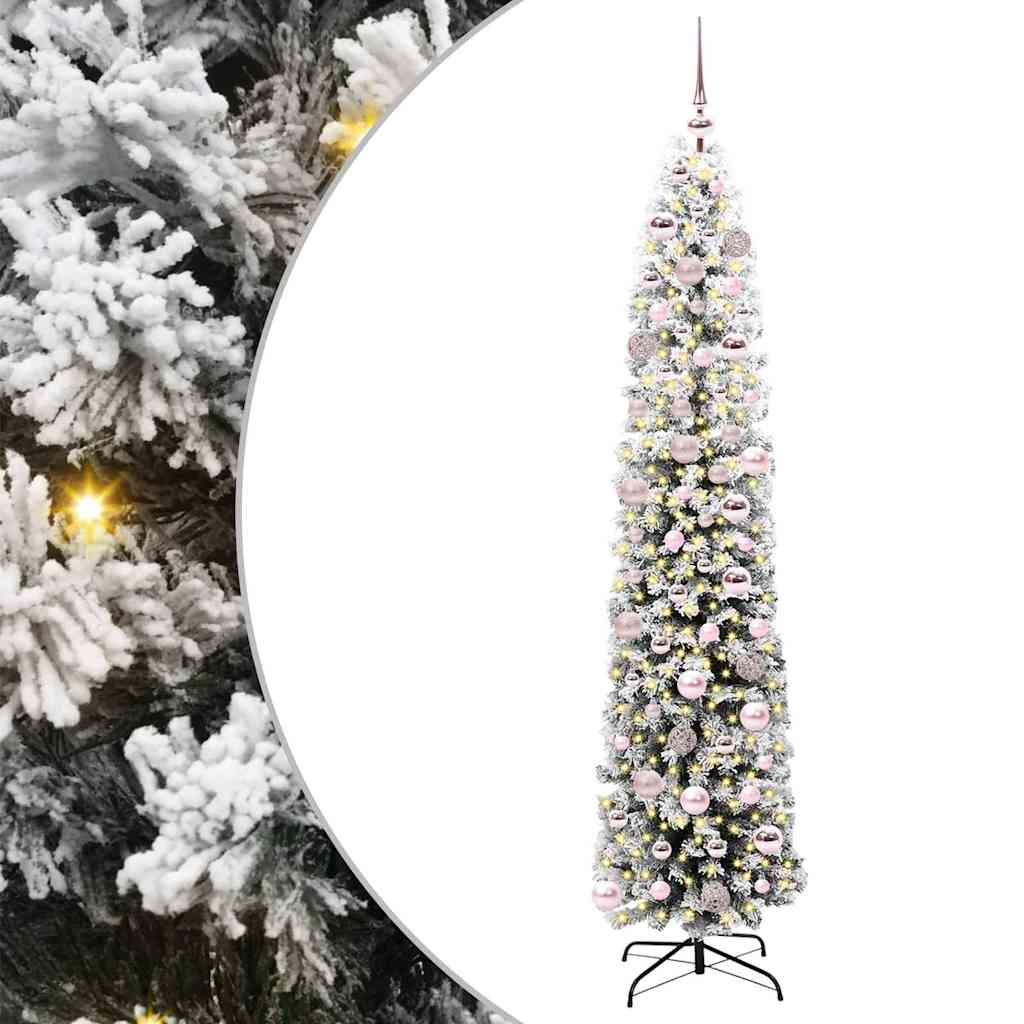 Sapin de Noël artificiel Vert 180 cm PVC et acier et plastique - XIOS