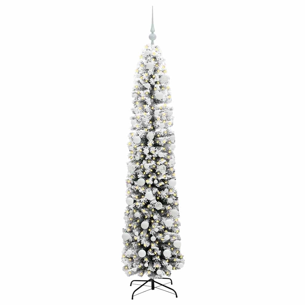 Sapin de Noël artificiel Vert 180 cm PVC et acier et plastique - XIOS