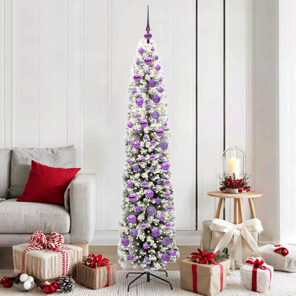 Sapin de Noël artificiel Vert 180 cm PVC et acier et plastique - XIOS