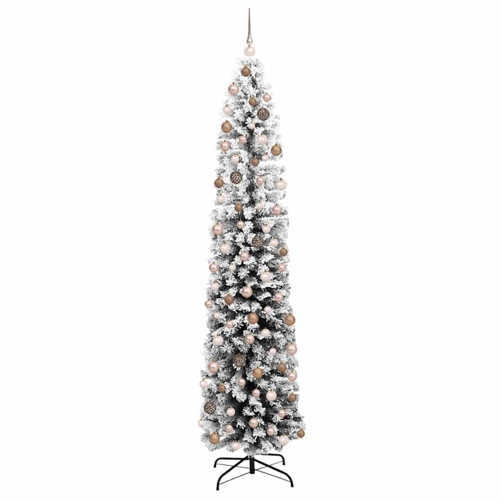 Sapin de Noël artificiel Vert 210 cm PVC et acier et plastique - XIOS