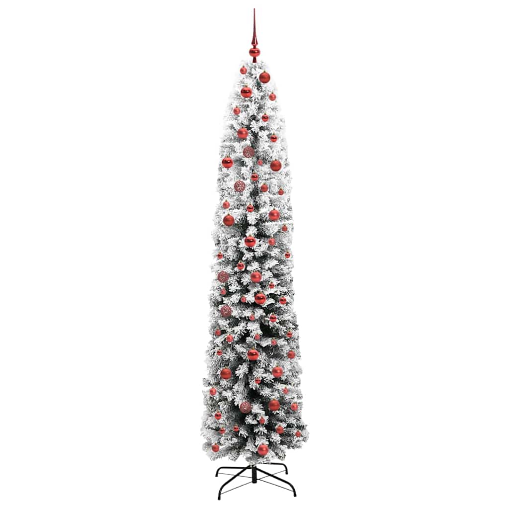 Sapin de Noël artificiel Vert 210 cm PVC et acier et plastique - XIOS