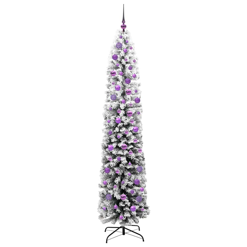 Sapin de Noël artificiel Vert 210 cm PVC et acier et plastique - XIOS