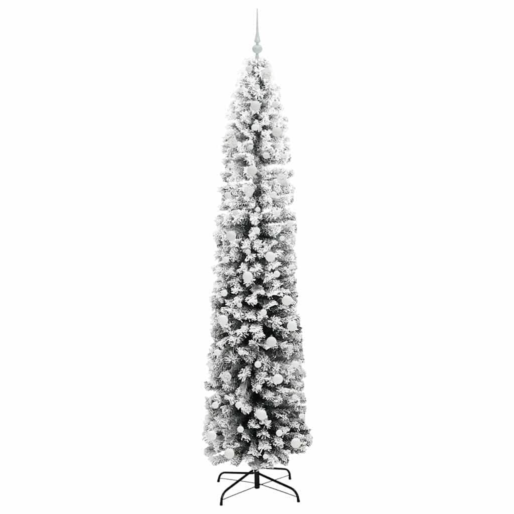 Sapin de Noël artificiel Vert 240 cm PVC et acier et plastique - XIOS