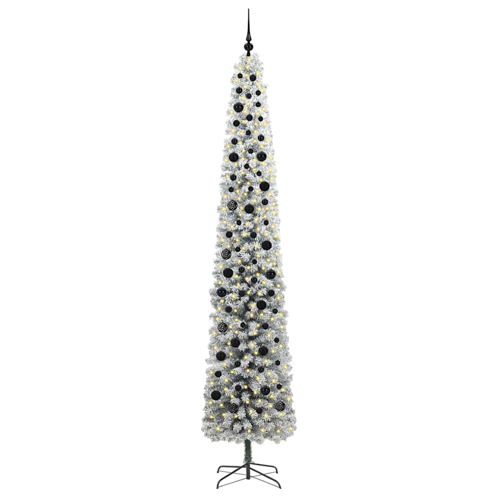 Sapin de Noël artificiel Vert 270 cm PVC et acier et plastique - XIOS