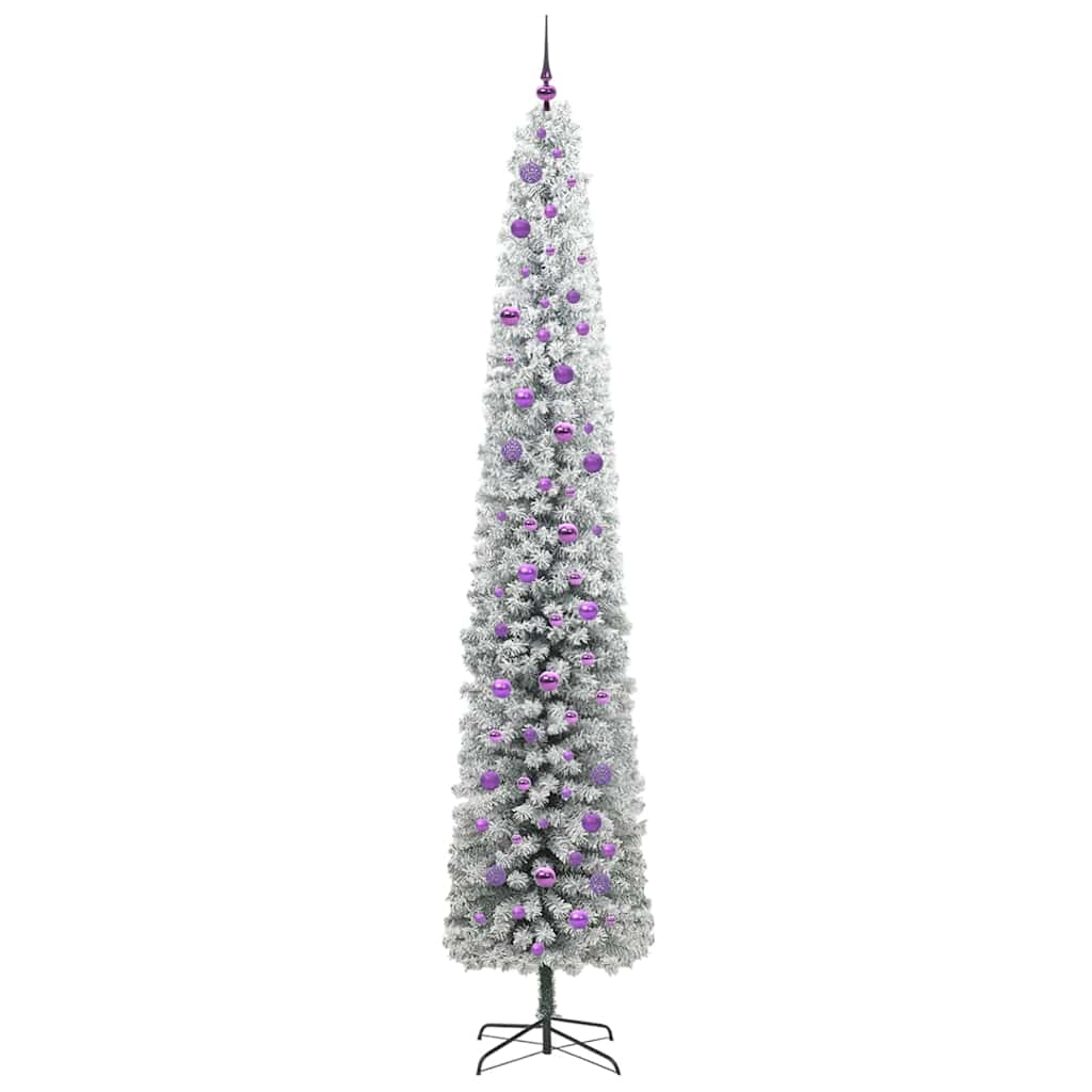 Sapin de Noël artificiel Vert 270 cm PVC et acier et plastique - XIOS