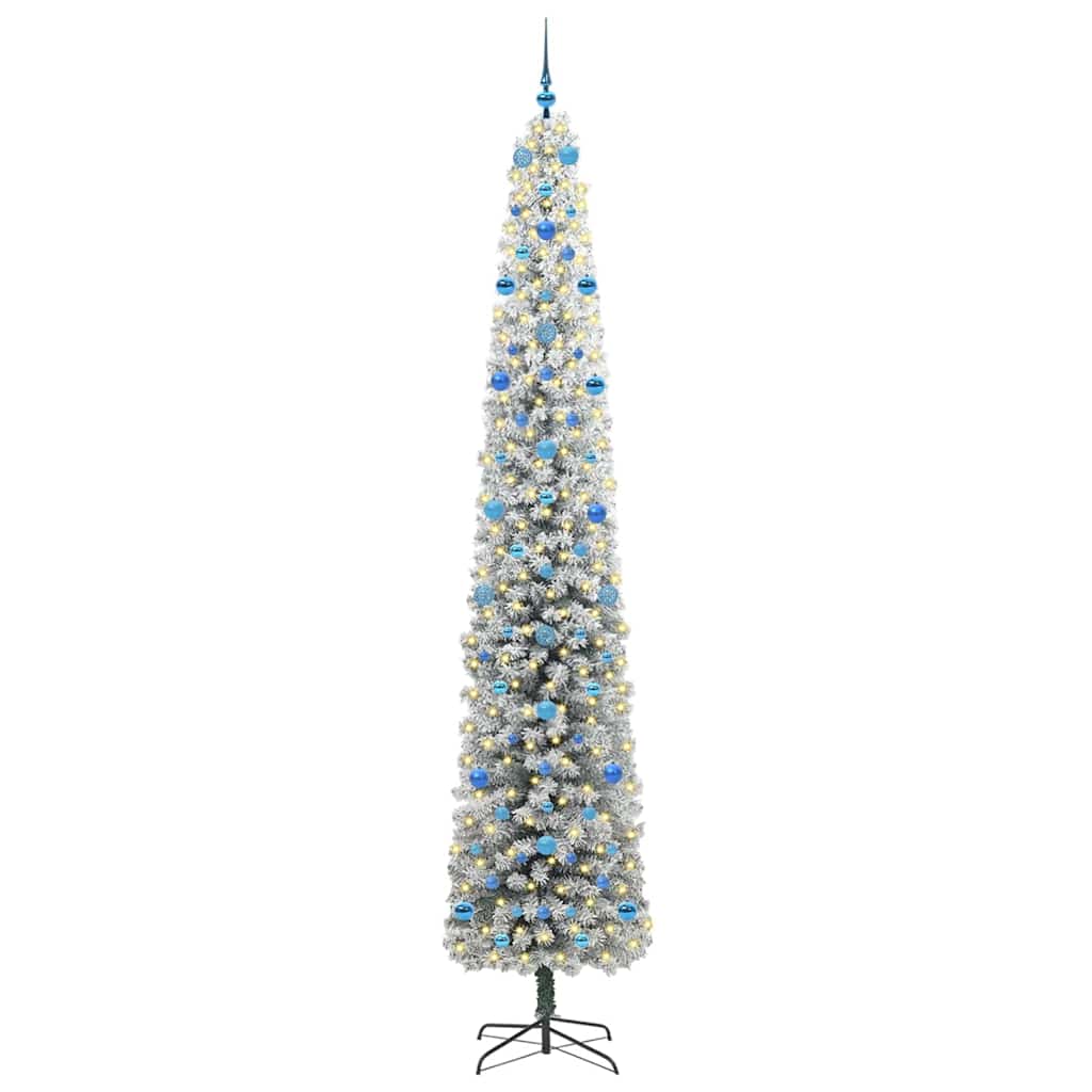 Sapin de Noël artificiel Vert 270 cm PVC et acier et plastique - XIOS
