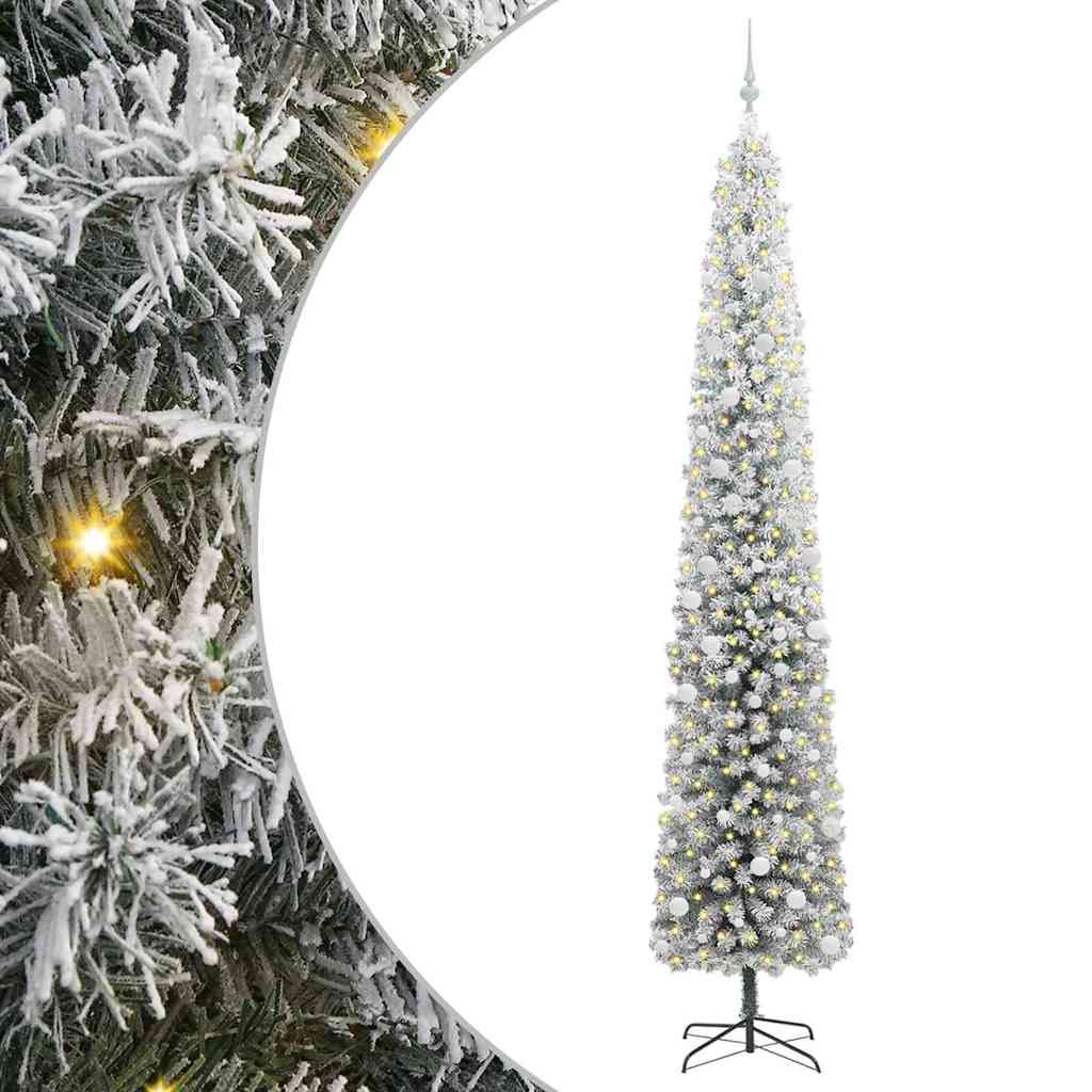Sapin de Noël artificiel Vert 300 cm PVC et acier et plastique - XIOS